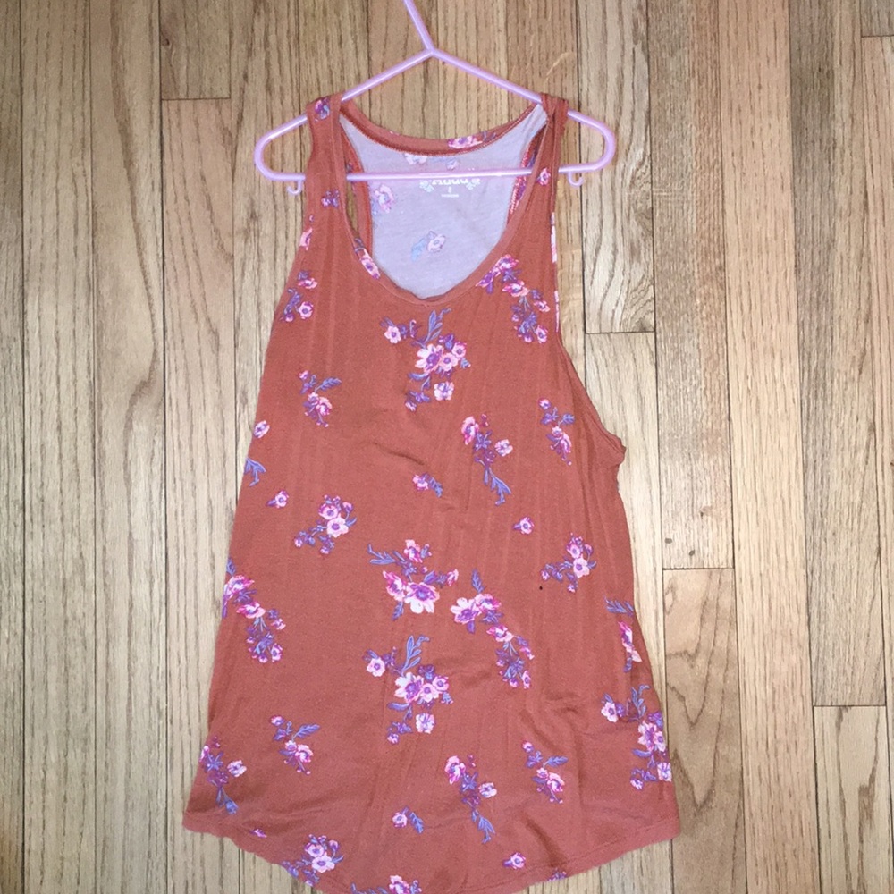 Floral tank top